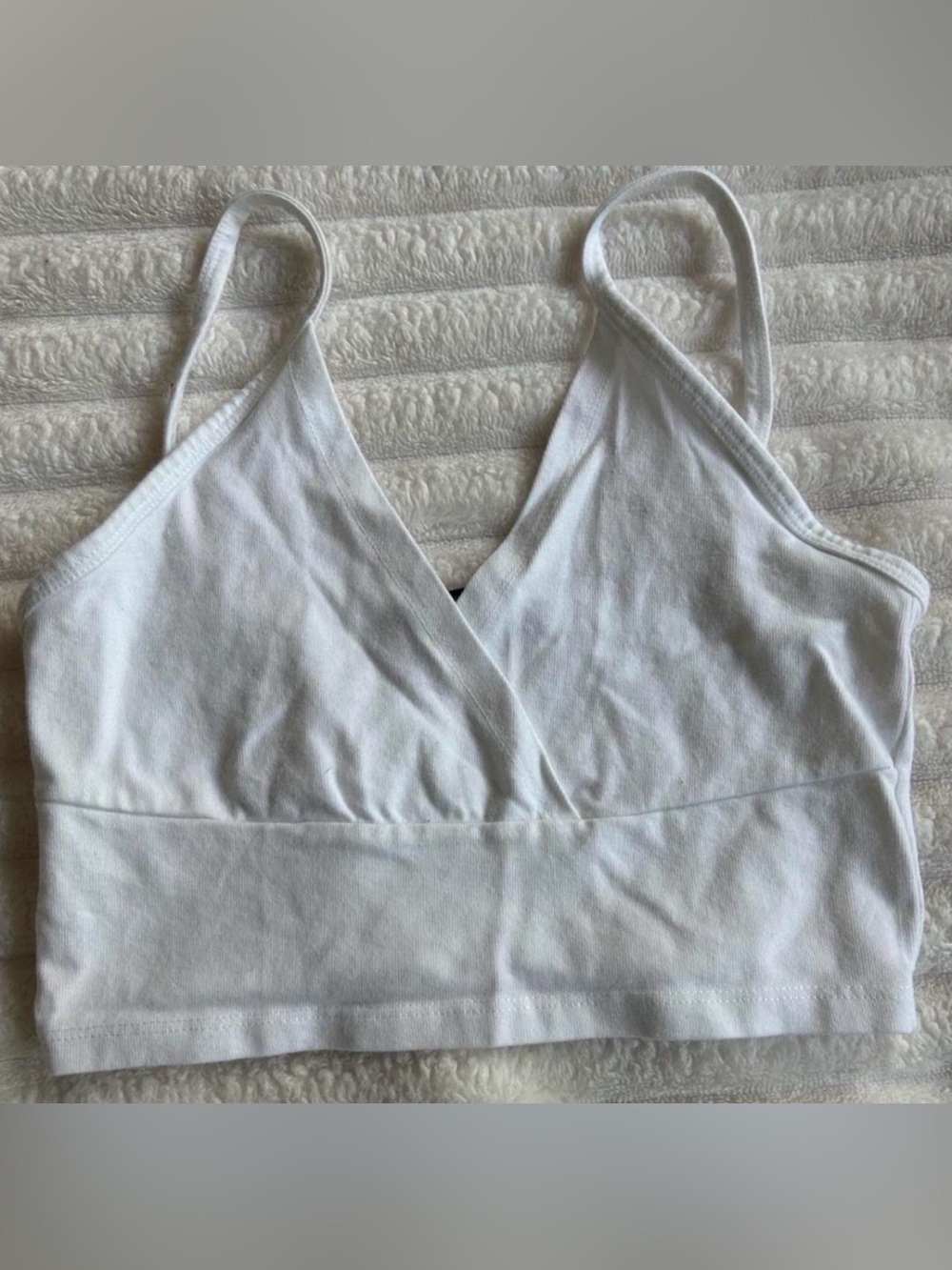 Brandy Melville white Amara tank